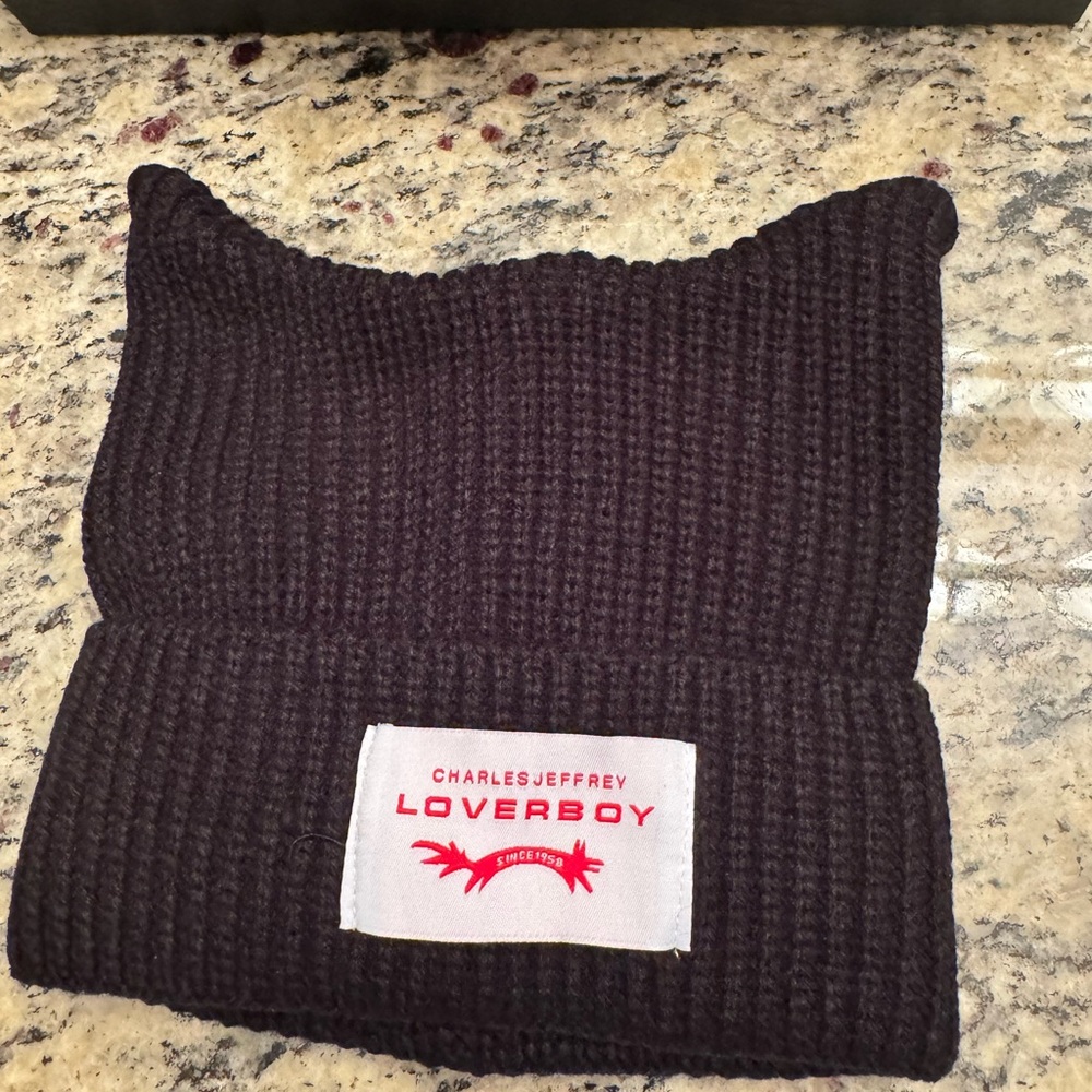 Black Knit Hat